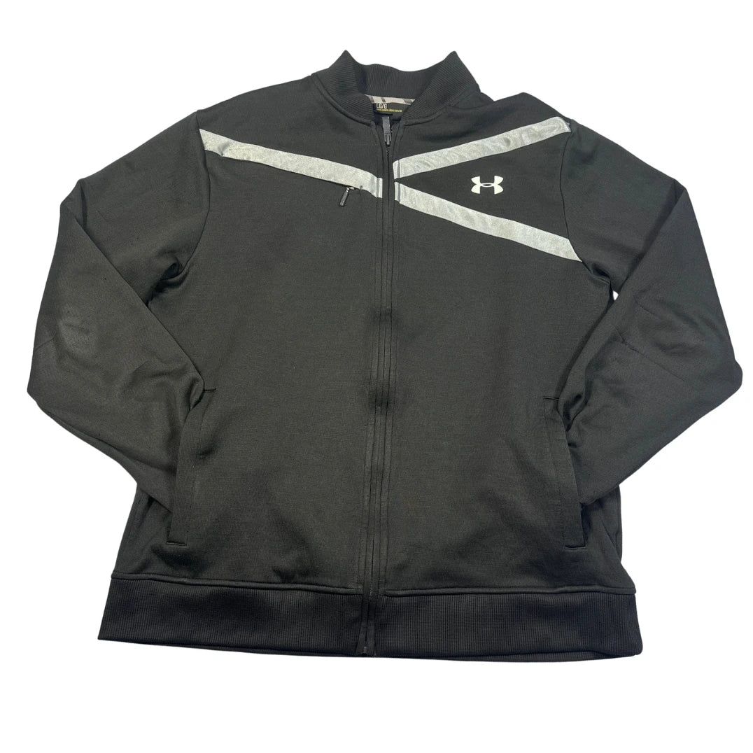 Under Armour® Black Track Jacket-L