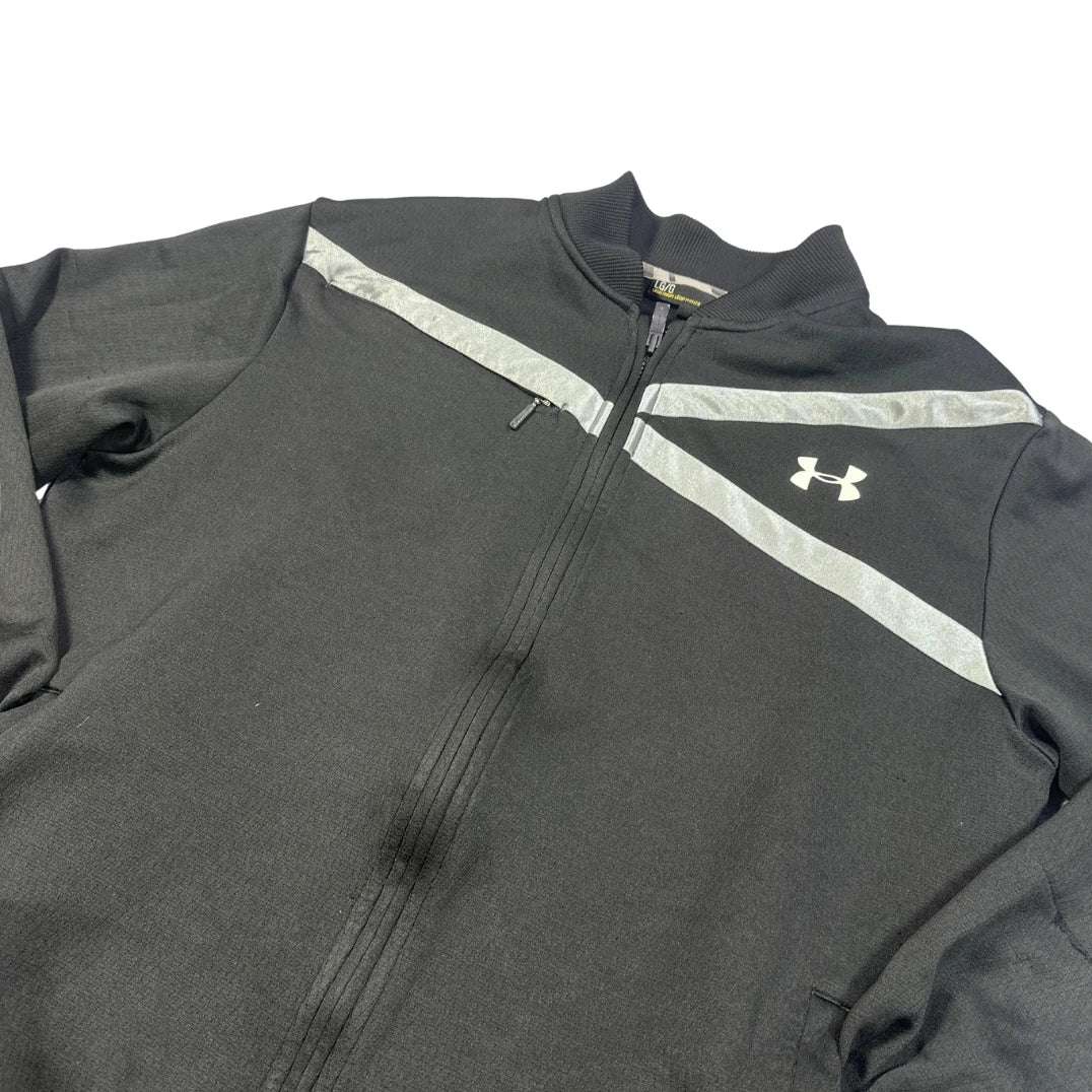 Under Armour® Black Track Jacket-L