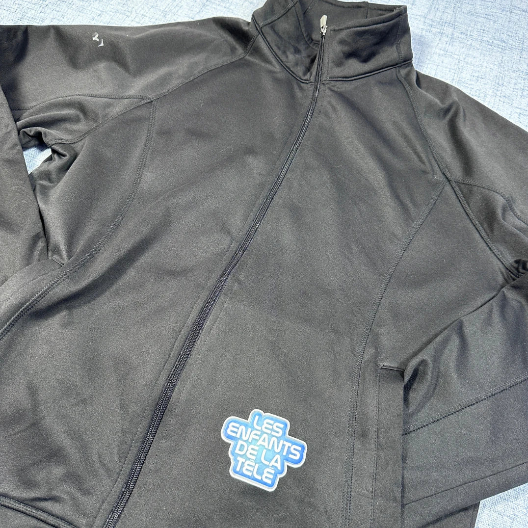 Elevate Sport Black Track Jacket (M)