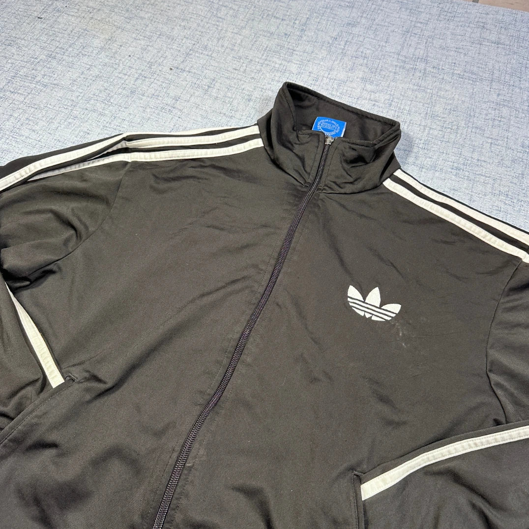 Adidas Originals Black Trefoil Track Jacket-M