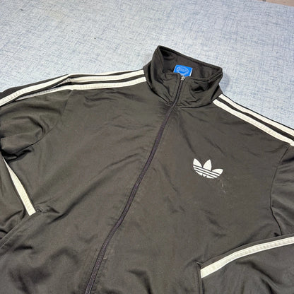 Adidas Originals Black Trefoil Track Jacket-M