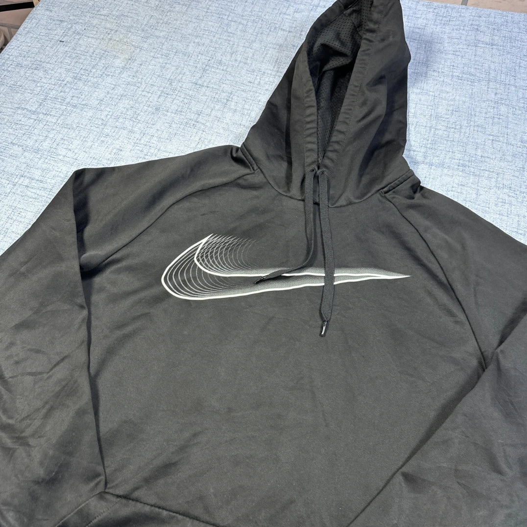 Nike Dri-Fit Black Pullover Hoodie (L)