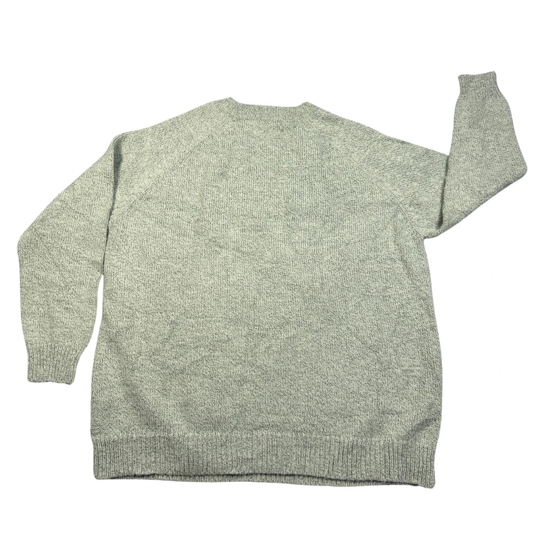 Damart Grey Cable Knit Sweater-L