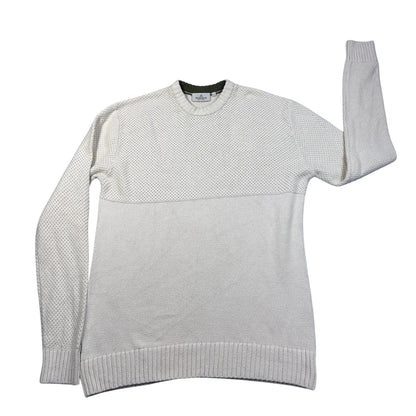 Passenger Cream Waffle Knit Sweater-L