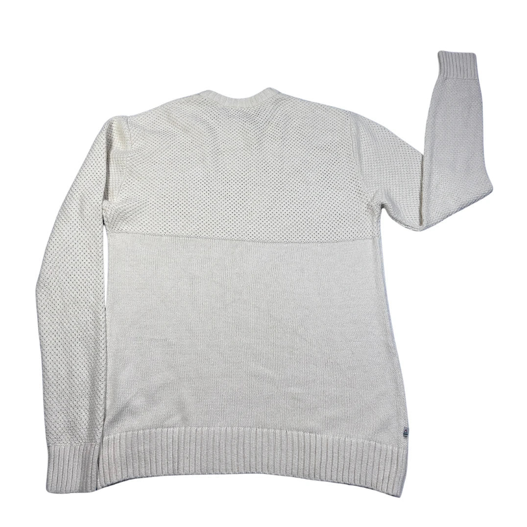 Passenger Cream Waffle Knit Sweater-L