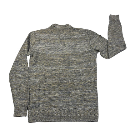 Superdry Grey Multicolor Space-Dye Knit Sweater-M