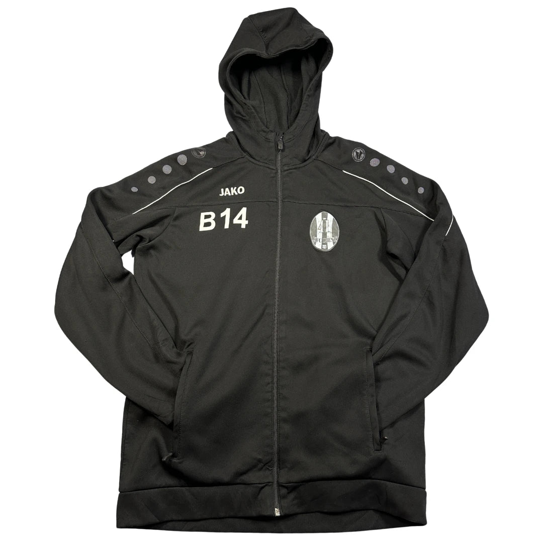 JAKO Black Zip Track Jacket-KFC Diest B14-Medium