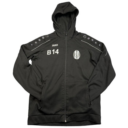 JAKO Black Zip Track Jacket-KFC Diest B14-Medium