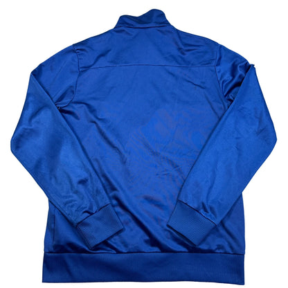 Adidas Blue Navy Colorblock Track Jacket-Medium