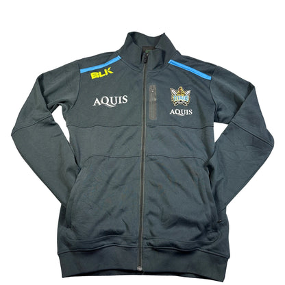 BLK Aquis Gold Coast Titans NRL Grey Track Jacket-Medium