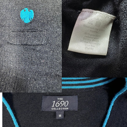 The 1690 Collection® Black V Neck Sweater-M