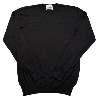 Cedar Wood State® Black Merino Wool Sweater-M
