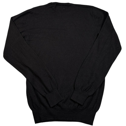 Cedar Wood State® Black Merino Wool Sweater-M