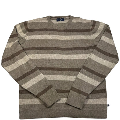Marks & Spencer® Taupe Striped Sweater-M