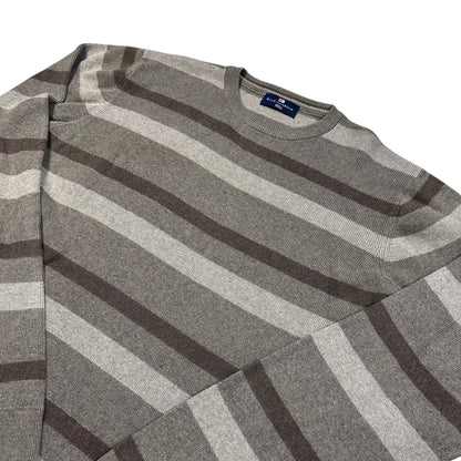Marks & Spencer® Taupe Striped Sweater-M