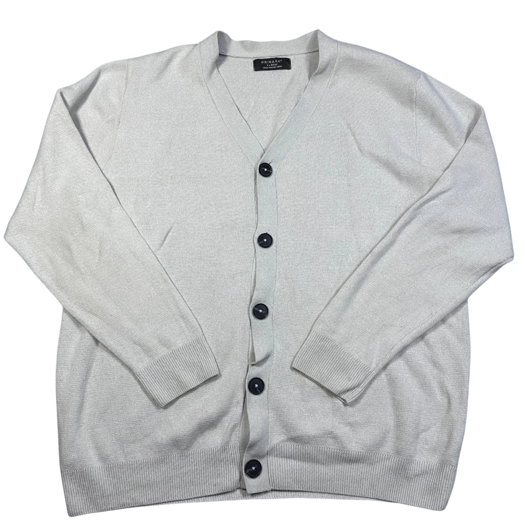 Primark® Light Grey Cardigan Buttoned-XL