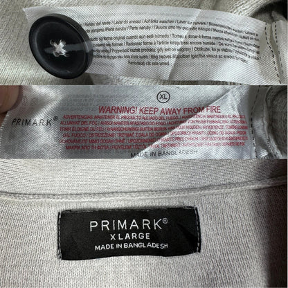 Primark® Light Grey Cardigan Buttoned-XL