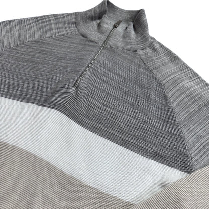 Primark® Beige Quarter Zip Sweater-XL