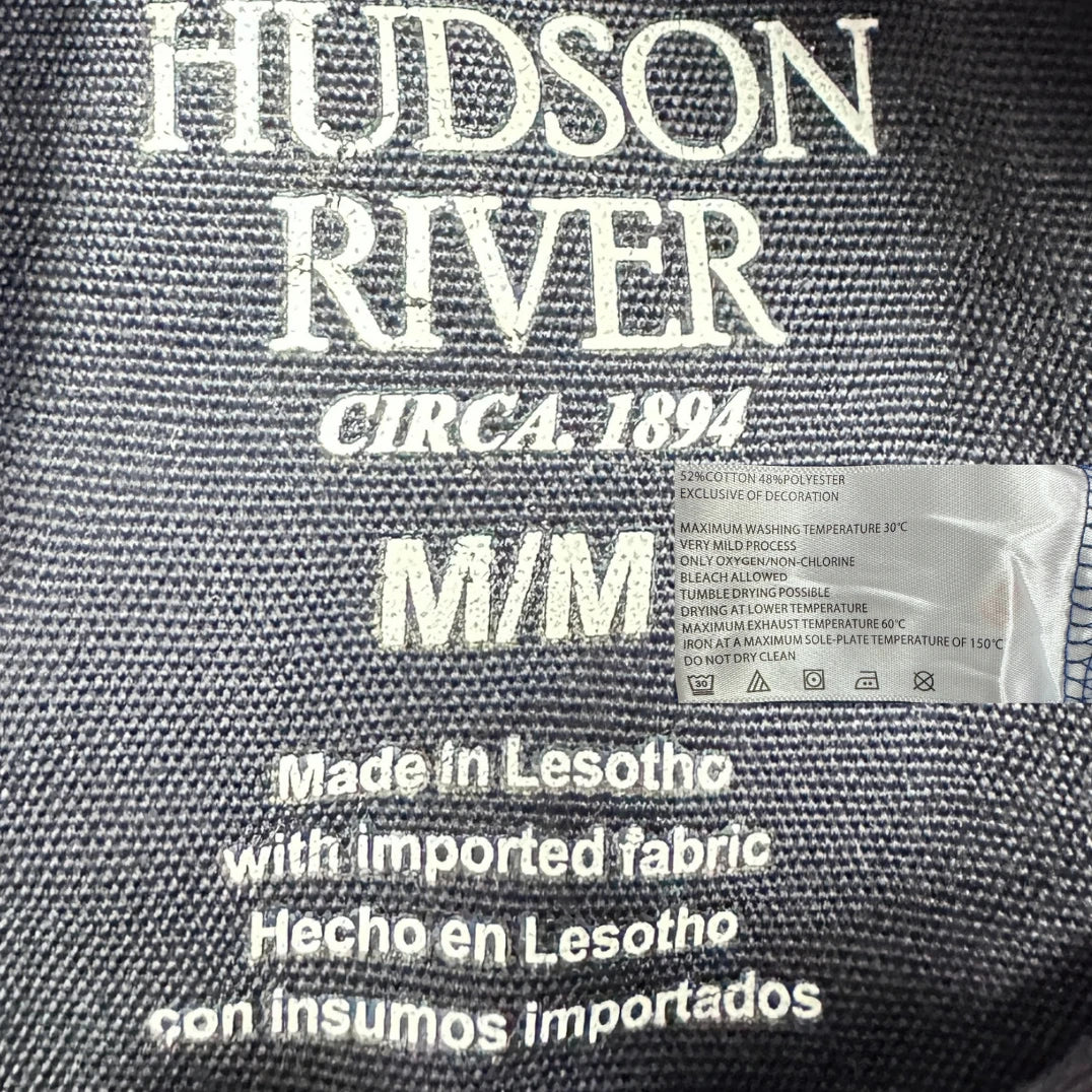 Hudson River® Blue Quarter Zip Sweater-M