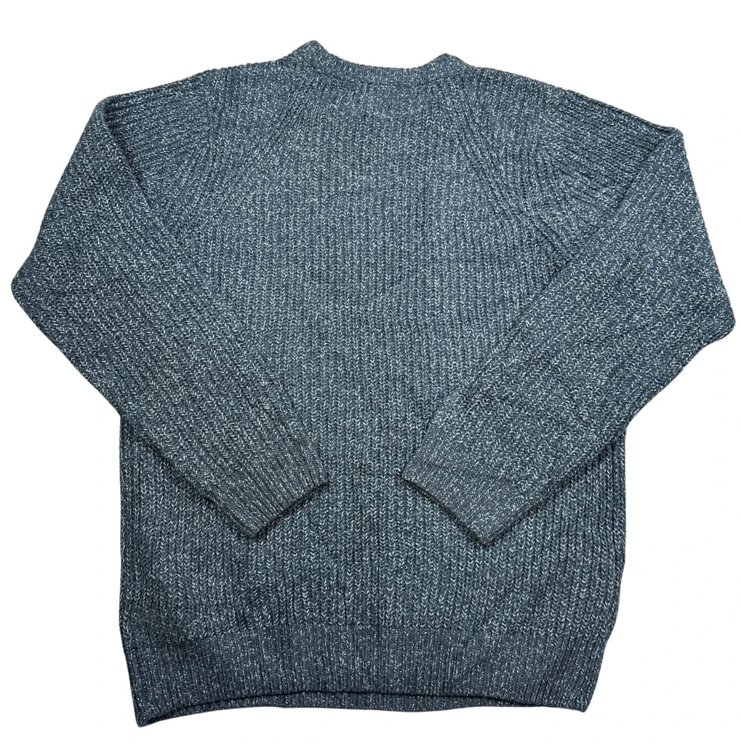 M&S® Blue Marl Sweater Knit-M