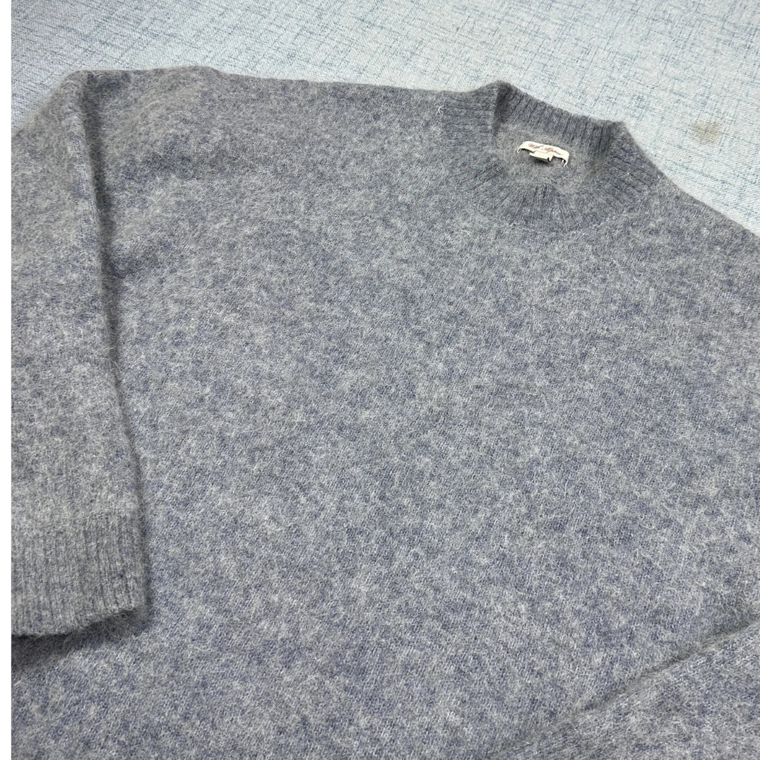 Next® Grey Fuzzy Knit Sweater-XL