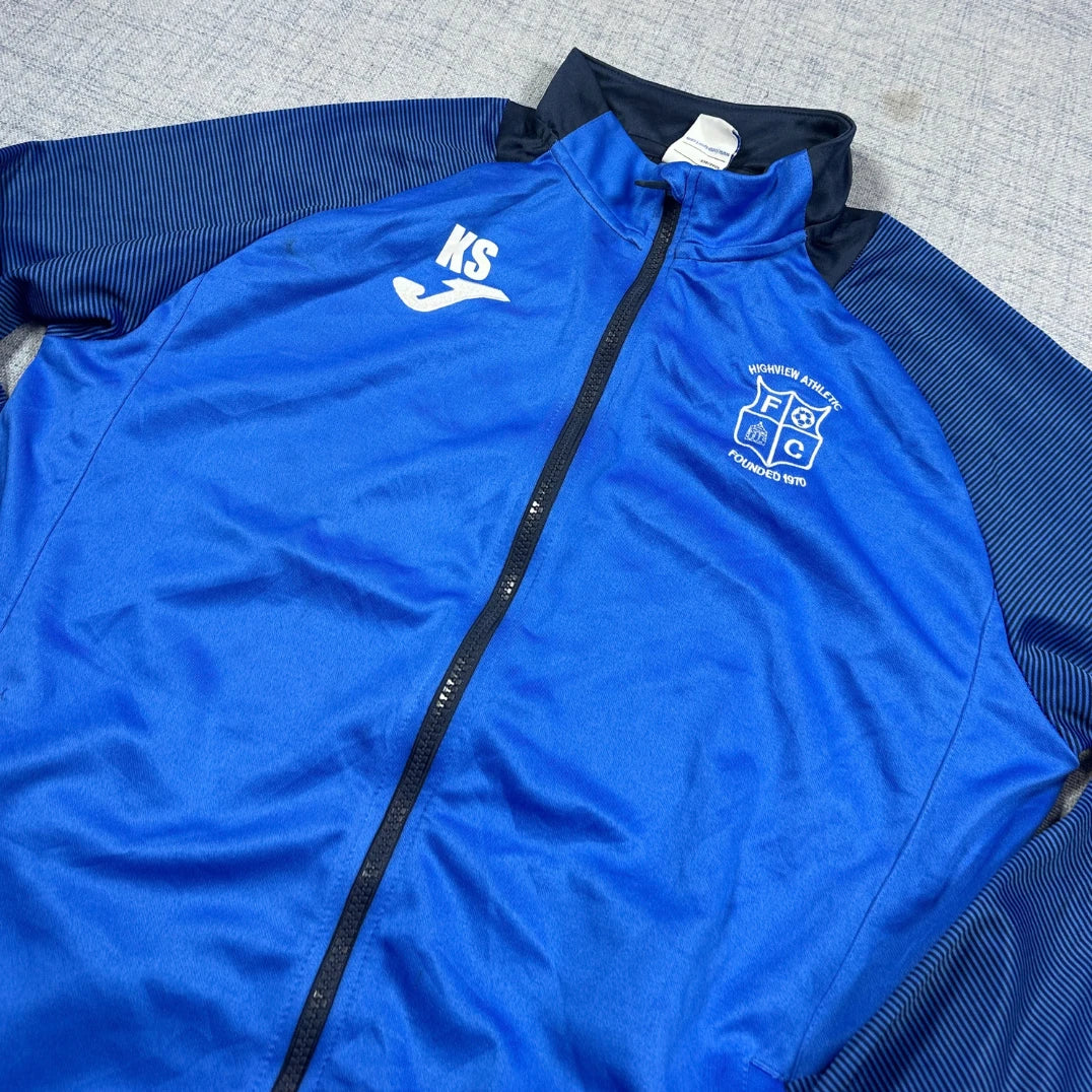 Joma® Blue Football Jacket-L