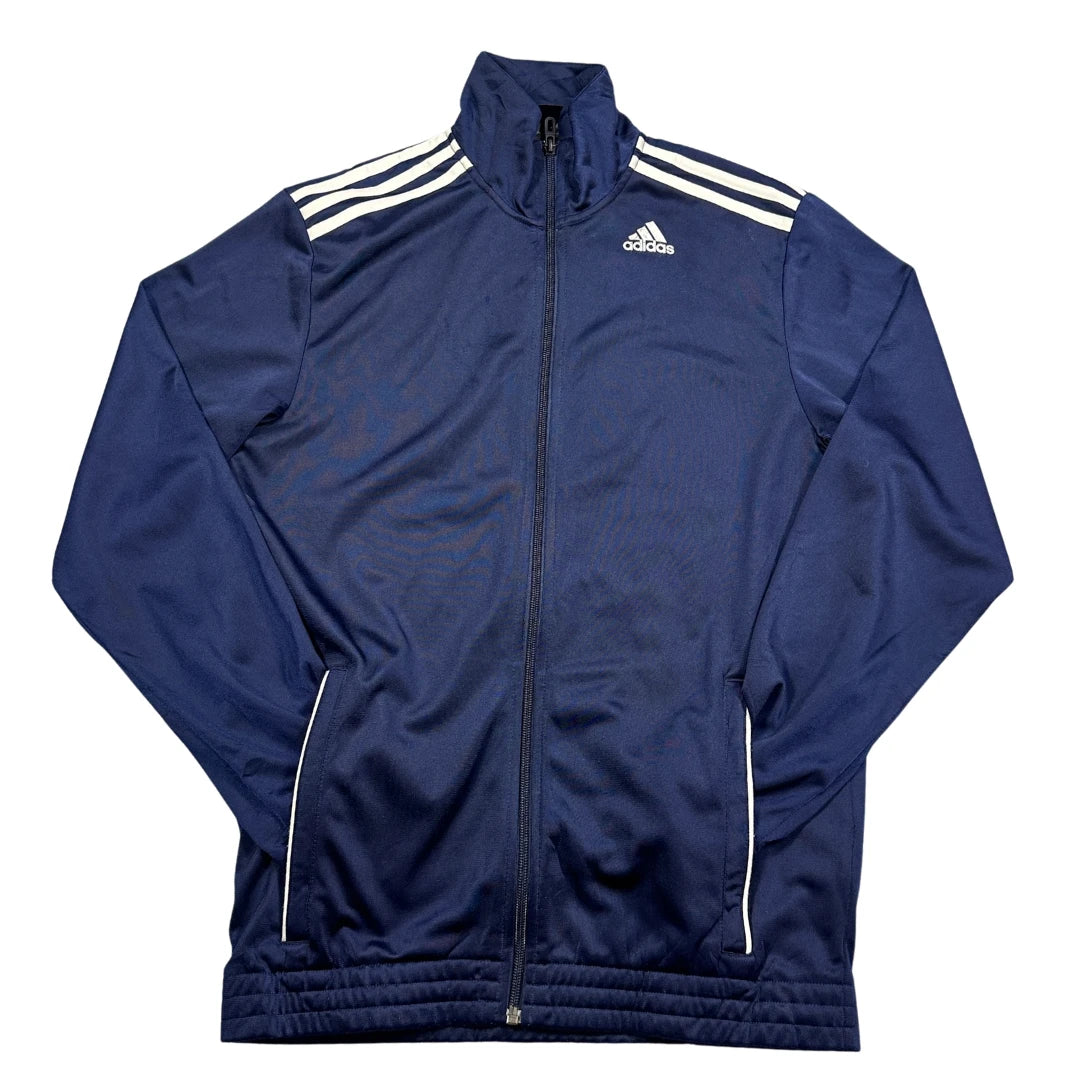 Adidas® Navy Track Jacket Striped-S