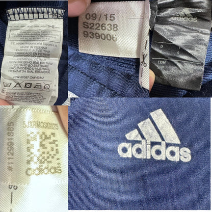Adidas® Navy Track Jacket Striped-S
