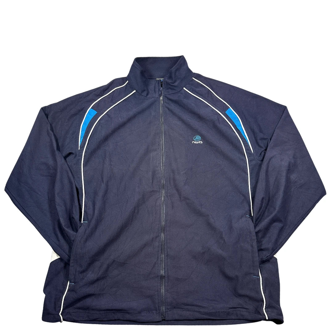 NWA® Navy Track Jacket Contrast-XL