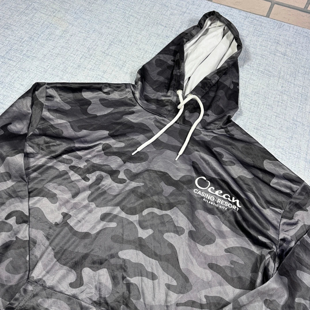 Ocean® Grey Hoodie Camo-L