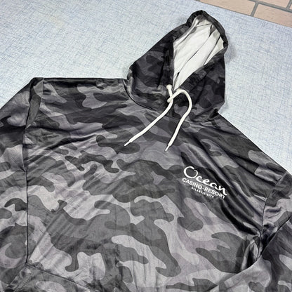 Ocean® Grey Hoodie Camo-L