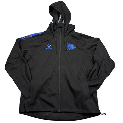 Kelme® Black Hooded Jacket Athletic-L