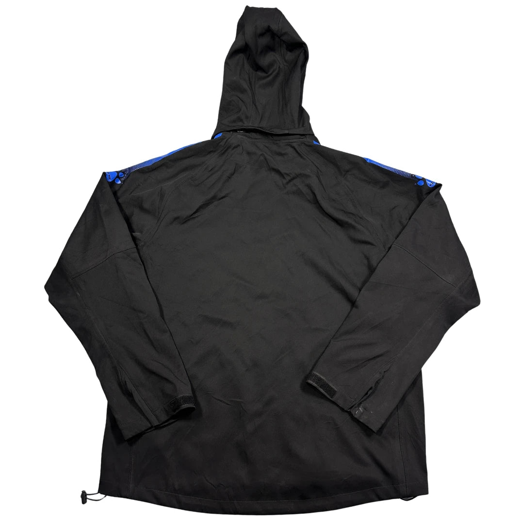 Kelme® Black Hooded Jacket Athletic-L
