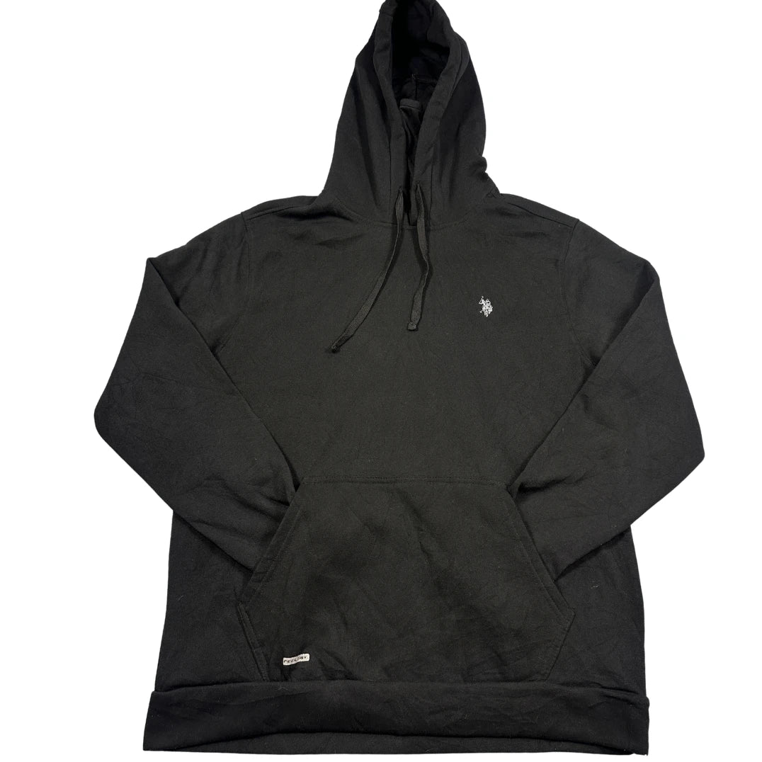 U S Polo Assn® Black Hoodie-L
