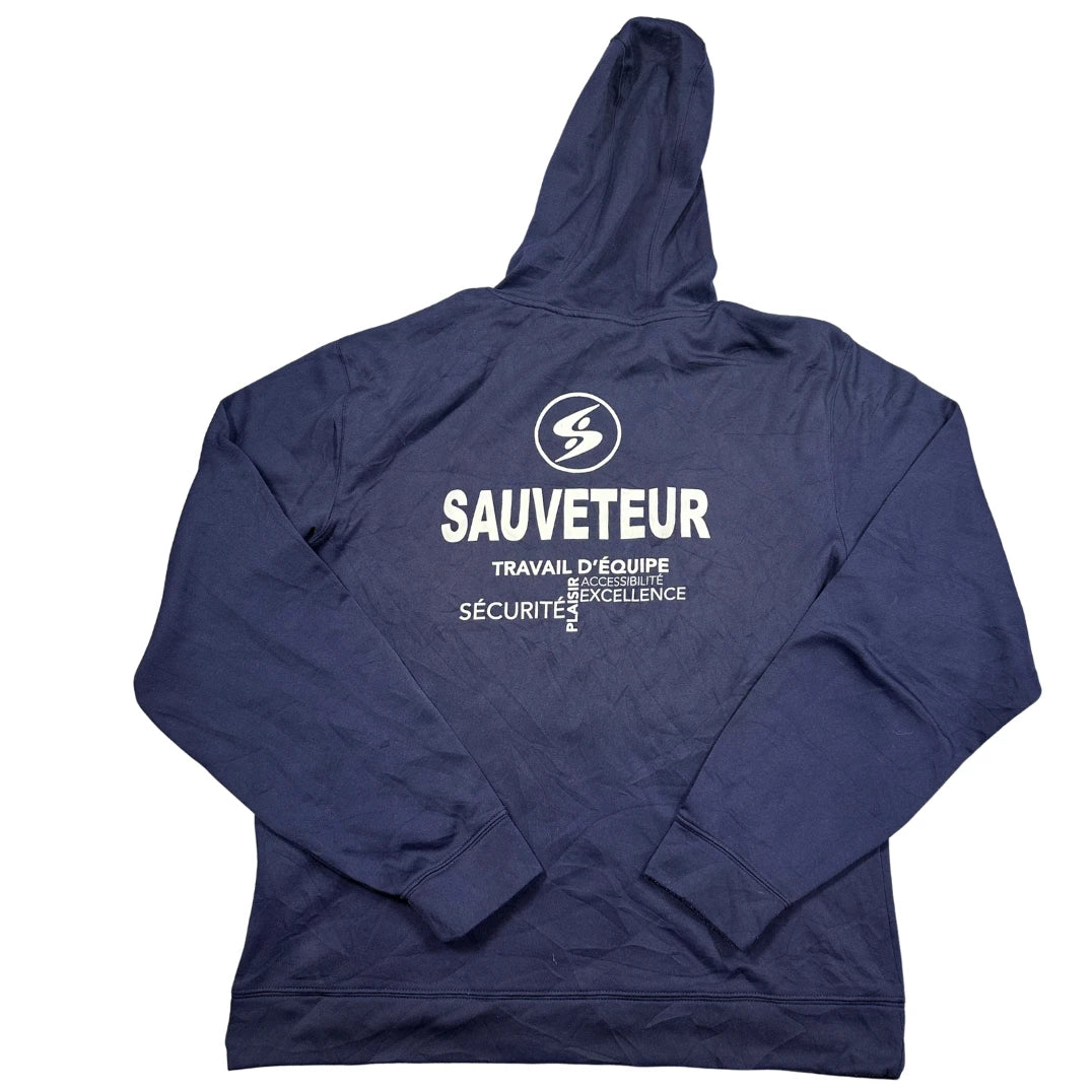 ATC® Navy Pullover Hoodie Logo-S