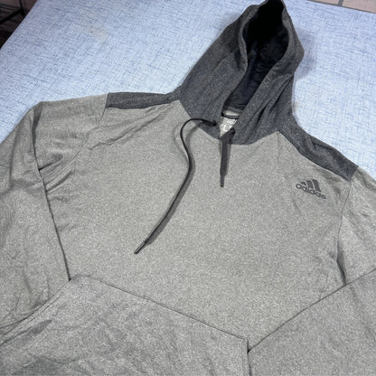 Adidas® Grey Ultimate Hoodie-XL
