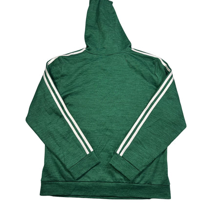 Adidas® Green Pullover Hoodie Logo-XL