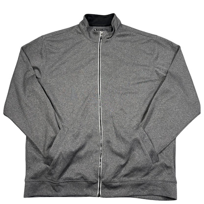 Pebble Beach® Gray Performance Track Jacket-XL