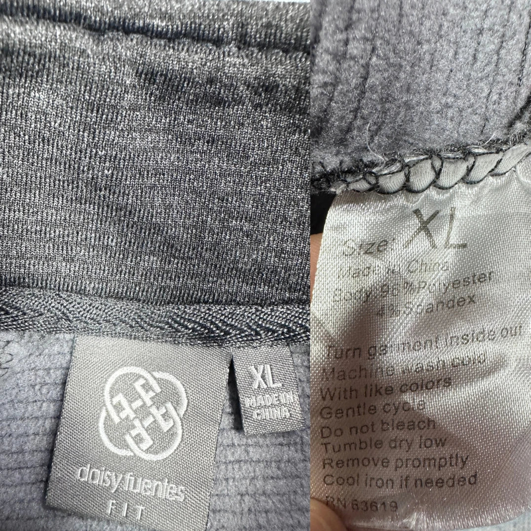 Daisy Fuentes® Gray Textured Jacket