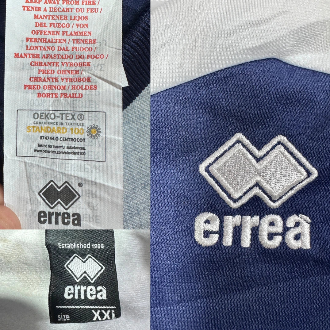 Erreà® Blue White Track Jacket-2XL