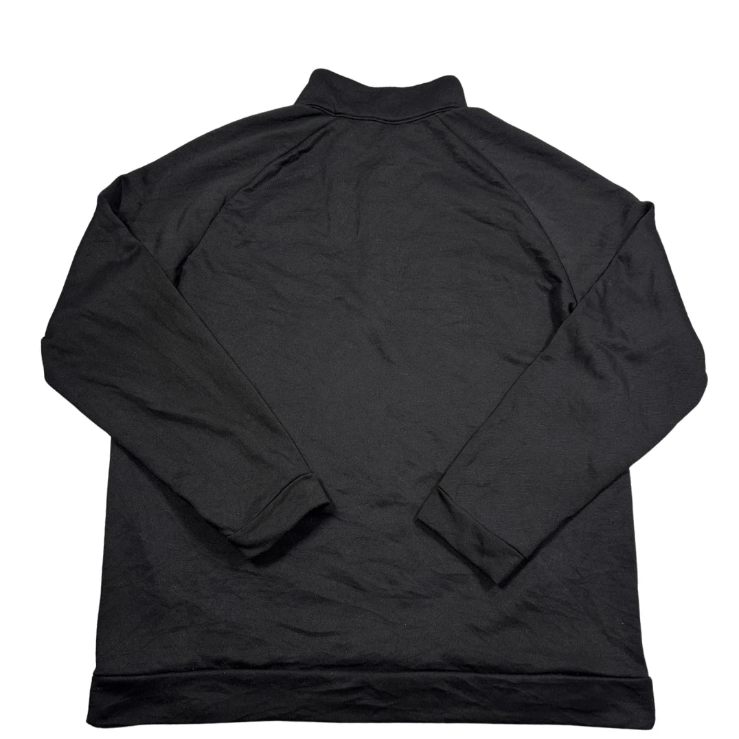 Nike® Black Dri Fit Quarter Zip-L