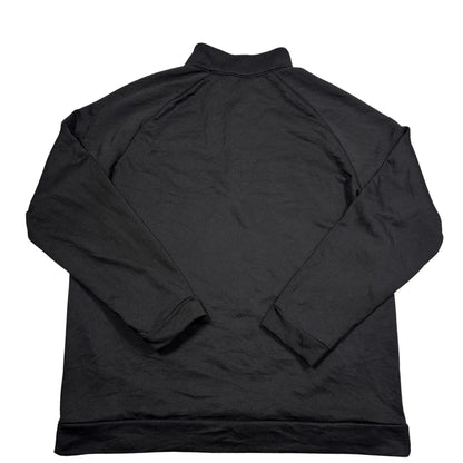 Nike® Black Dri Fit Quarter Zip-L