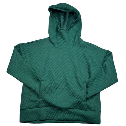GapFit® Green Hooded Pullover Textured-S
