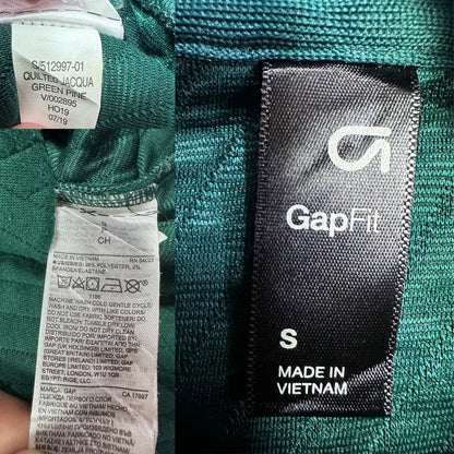 GapFit® Green Hooded Pullover Textured-S