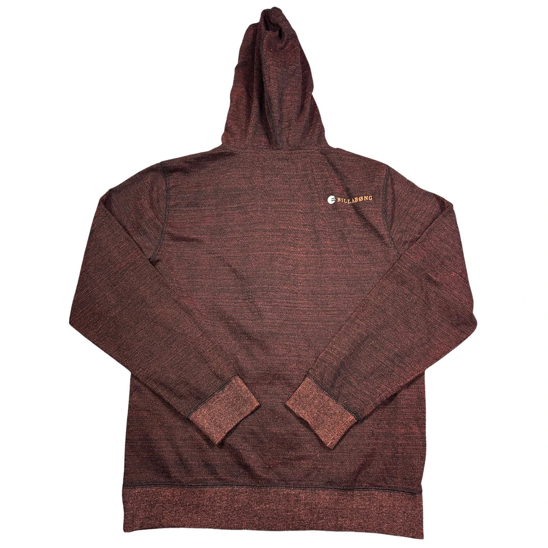 Billabong® Orange Zip Hoodie Contrast-M
