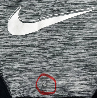 Nike® Grey Dri Fit Hoodie
