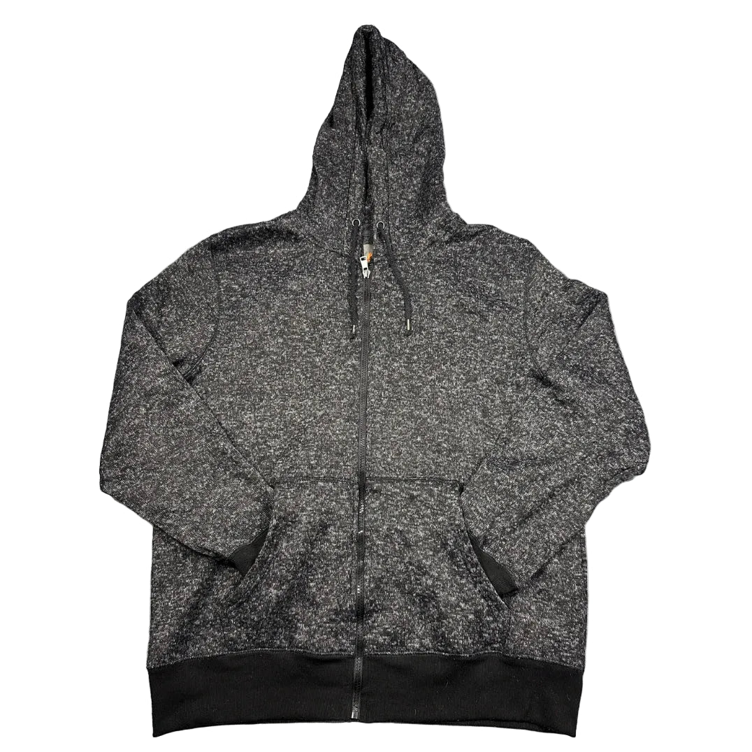 Mountain Ridge® Charcoal Zip Hoodie-XL