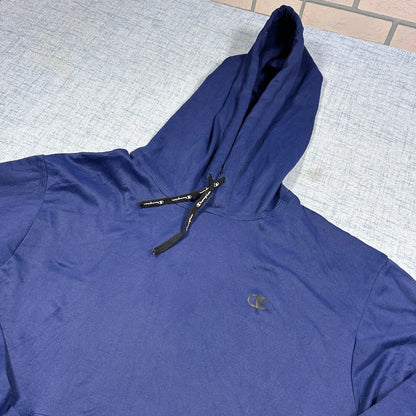 Champion® Blue Pullover Hoodie Athletic-M