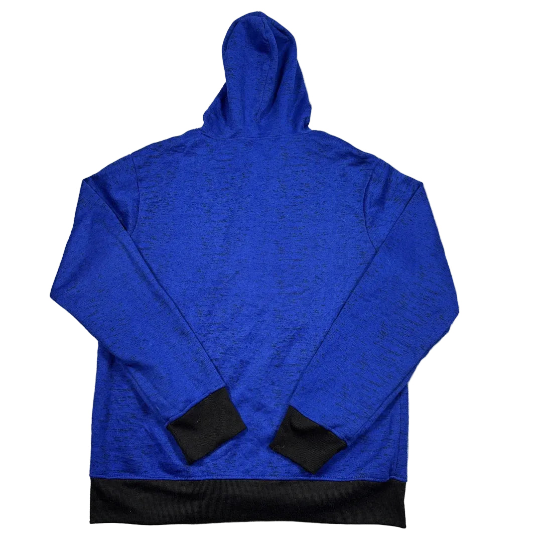 MotoGear® Blue Zip Hoodie Pocket-M