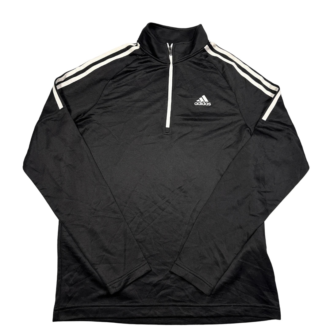 Adidas® Black Golf Quarter Zip-S